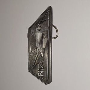 LOCKHEEDMARTIN SKUNK WORKSF-117A STEALTHFIGHTER BELT BUCKLE